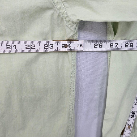 Tommy Hilfiger Button Down Shirt Long Sleeve Casual Light Green Men XL Preppy - Picture 4 of 11
